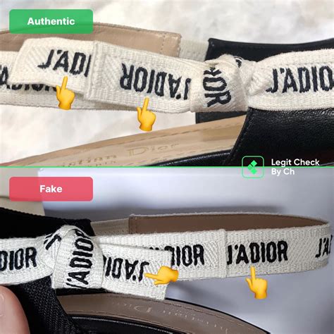 dior sneaker fake|dior j'adior slingback pump scam.